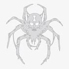 Spider  2 - Reusable Airbrush Stencil Template