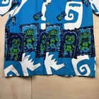 Vintage 60s Liberty House Honolulu Hawaii Hawaiian Aloha Tiki Shirt Sz Large