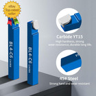 10pcs 1 4  Metal Lathe Tooling Carbide Tip Tipped Cutter Tool c6 Bit Cutting Set
