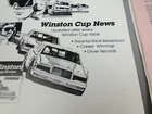 Vintage 1987 Winston Cup Nascar News Press Release Media Kit