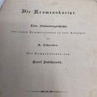 Piano Sheet Music Antique German 1900s Die Eramenskneipe Student Karl Buscheid