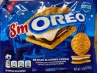 5 Oreo S   mores Cookies Limited Edition Graham Cracker  Marshmallow  Chocolate