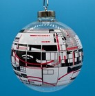 Vintage Richard Meier Ornament 1989 Glass Architectural Collage American Glass