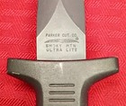 Vintage 1980s Parker Cut Co Smoky Mtn Ultra Lite Boot Knife Dagger W  Sheath
