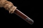 Handmade Ghost Of Y  tei Japanese Katana Sword Fox Kashirae Quenched Spring Steel