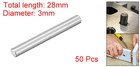 50pcs Dowel Pins M3 3mm  X 28mm Stainless Steel Shelf Support Peg Pin Rod