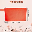 10pieces Canvas Makeup Bags Bulk For Women Travel Cosmetic Organizer Plain