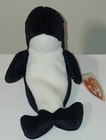 Ty Beanie Baby  Waves The Orca Whale  7 Inch  New Mwmts Plush Stuffed Animal Toy