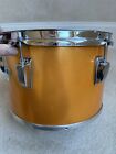 Ludwig Vintage 70s 80s Gold Silk Tom Drum - 12    X 8   