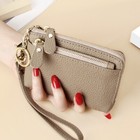 Women Ladies Leather Small Wallet Wristlet Bag Coin Purse Card Holder Zip Clutch