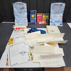 Large Twa Collectibles Lot 1950s-2000 Documents Shirts Slippers Getaway Guides  