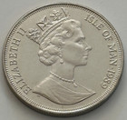 1989 Isle Of Man Persian Cat 1 Crown Coin Brilliant Uncirculated Condition