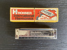 Vintage Hohner International Harmonica Key Of C W  Box  Made In Brazil