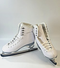 Jackson 180 Womens Size 7 White white Ice Skates With Ultima Mark I Blade  Nib