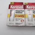 2 Pack Kerasal Nail Fungal Nail Renewal Treatment 10ml 2 Day Formula