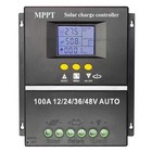 100a Solar Charge Controller Tools Pwm 12v 24v 36v 48v Lcd Battery Pv Regulator