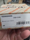 Lot Of 20 Weidmuller 1608890000 Zqv 2 5 5 Cross Connector  5-pole  24a 400v
