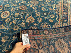 Blue Antique Rug 7x10 Hand-knotted Vintage Oriental Handwoven Handmade 6x9 7x9