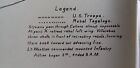 1898 28th Us Army Volunteers Spanish American War Sketch Map Diagram 