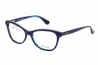 Guess Womens Gu2624-3 092  Blue Purple Rectangular Frame Eyeglasses 53mm