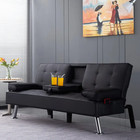 Futon Sofa Bed Modern Folding Futon Set Convertible Recliner Lounge For Living R