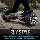 G2 Self Balancing Scooter  350w Dual Motors  8 5  Solid Rubber Tires