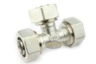 4 Pack Rapidair Maxline Compressed Air Piping 3 4  Tee M8011 Max Line Rapid Air