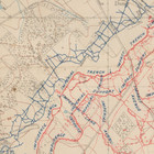 Original Ww1 Messines Ridge Rfc Aerial Reconnaissance Photo  giant Mine Crater 