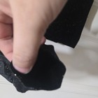 Crewcuts Girls Black Velvet Sparkle Crewneck Sweatshirt Size 6 7