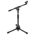 Portable Tripod Mic Stand Heavy Duty Adjustable Holder Floor Microphone Boom Arm
