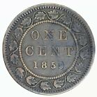 1859 Canada Bronze Large Cent Coin Canadian 1c Penny Victoria