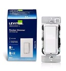 Leviton Decora  Rocker Dimmer Switch With Slide Bar Dsl06-1tw  1 Pack 