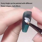 1 Pack Professional Nail Art Detail Brush  Fine Liner For Floral Design  Drawing
