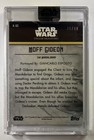 Topps Star Wars Stellar 2021 Giancarlo Esposito Moff Gideon Auto Autograph  40