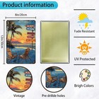 Tin Sign Metal Poster Vintage Summer Holiday Wall Decor 8x12