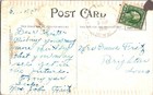 Vintage Early 1900s Birthday Greetings Postcard Bluebird   Quill