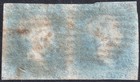1841 Es14 Sg14 2d Blue Plate 4 Good Used Pair London Inland 32 Cancel  gd ge 