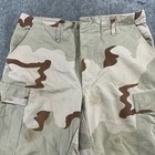 Us Army Pant Mens Medium Regular Desert Storm Tri Color Camo Combat Bdu Uniform