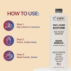 Professional Nail Polish Remover - 8 Ounce - 100  Pure Acetone - Easy To Use