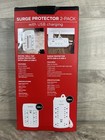 Cyberpower White Surge Protector 2 Pack Usb Charging Outlets Home Electrical