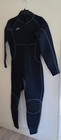 Hevto Long Sleeve Full Body 3 2mm Neoprene Front Zip Wetsuit Size Medium Black
