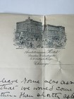 Early 1900 - 3 Page Letter On Auditorium Hotel Chicago Lettterhead