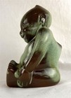 Frankoma Billikin Figure Planter - St  Louis Court 81 - Mint
