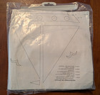 New  elite  Vintage Hinged Purse Kit Handle Accento Craft Elite Swirled Unused