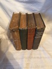 Lot Of 4 Antique Vintage Novels Poor Condition Books Old Danger Trail Whit Ea   