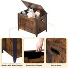 Wooden Entryway Shoe Bench Safety Hinges Organizer Trunk For Bedroom living Room