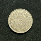 1896 Canada One 1 Cent - Queen Victoria - Large Cent Coin