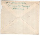 Lithuania  1936  Cover To Belgium  Very Nice 