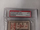 1929 World Series Game 5 Philadelphia A s Vs Chicago Cubs Ticket Stub Psa 4 Rare