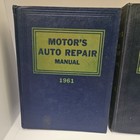 Vintage Auto Repair Manual Motor s 1956 And 1961 General 2 Books 